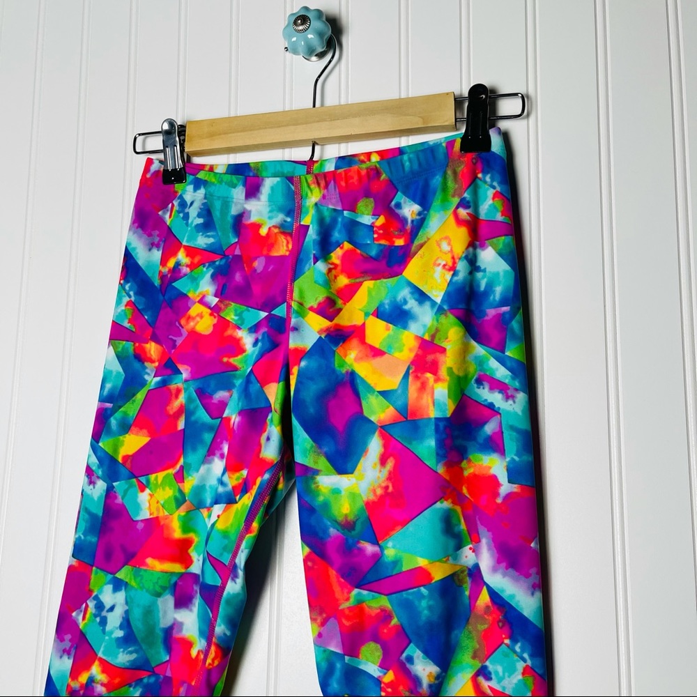 Speedo swim leggings girls geometric bright swim - Picture 3 of 6